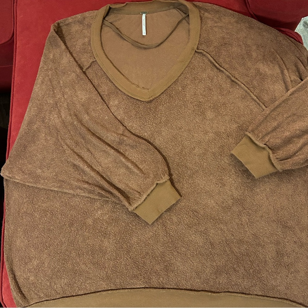 Free People size small brown sweater